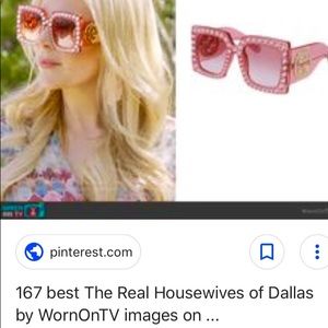 Pink Sunglasses,like on Real Housewives Dallas